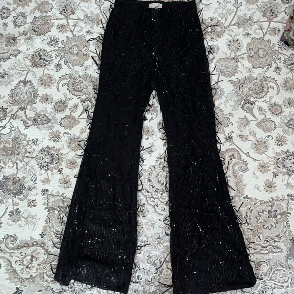 Flare Sequin Pants🖤